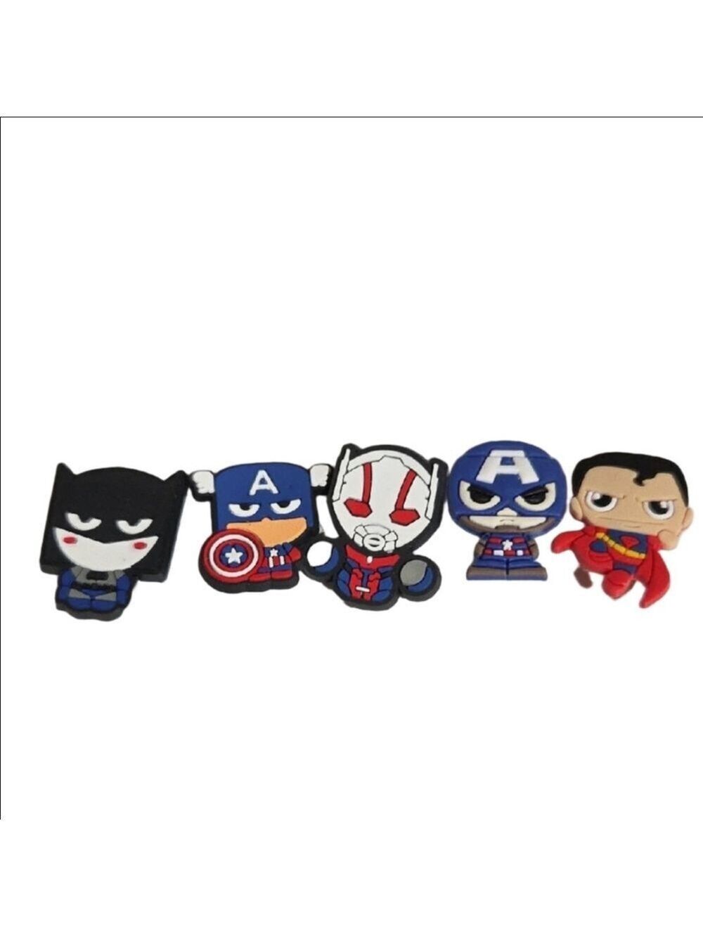 Superhero Shoe Charms Collection